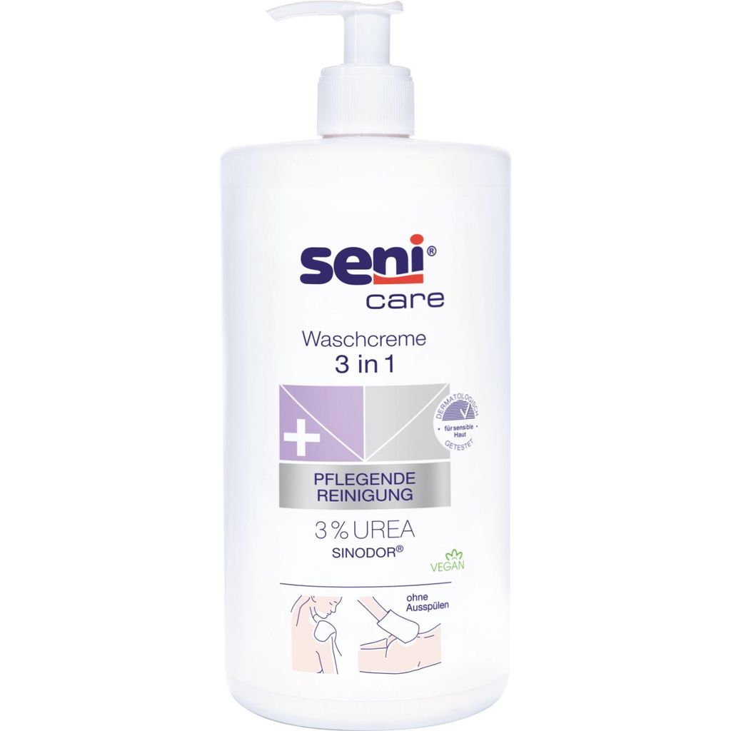Seni Care Waschcreme 3 In 1 6x1 Liter Produktbild 