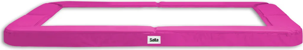 Protection trampoline 214 x 153 cm rose pour jeux extérieurs enfants