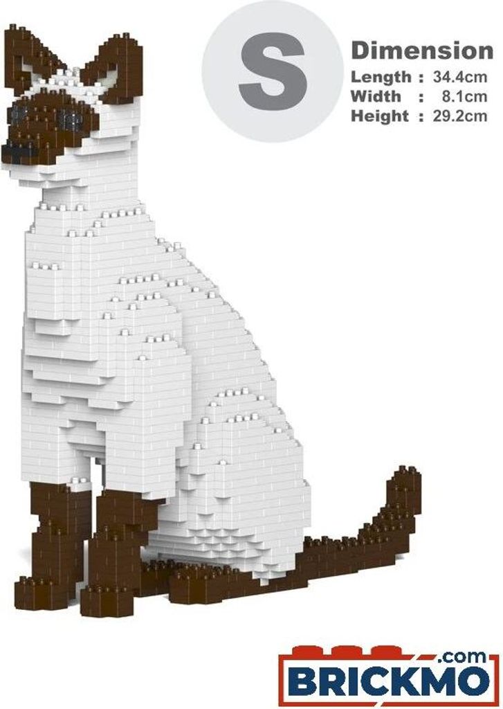 JEKCA Bricks Siamese Cat 01S-M01 ST19SMC01-M01