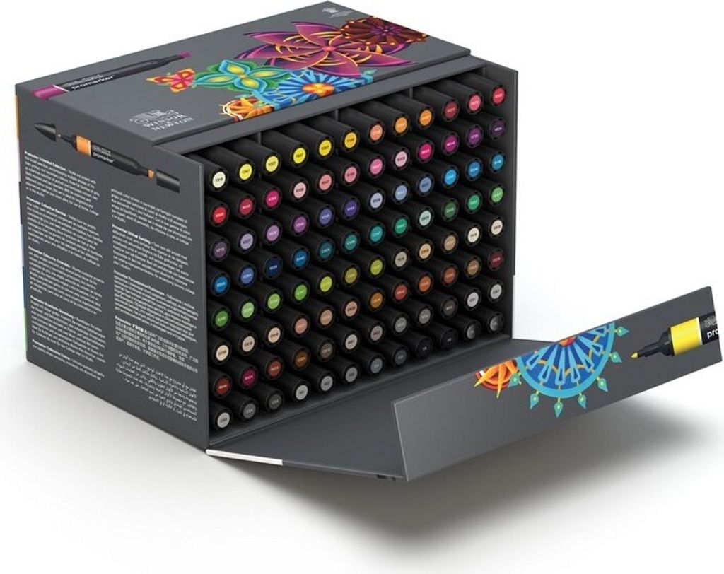Winsor Newton Promarker Coffret X96 Sortimentsset Kunst Produktbild 