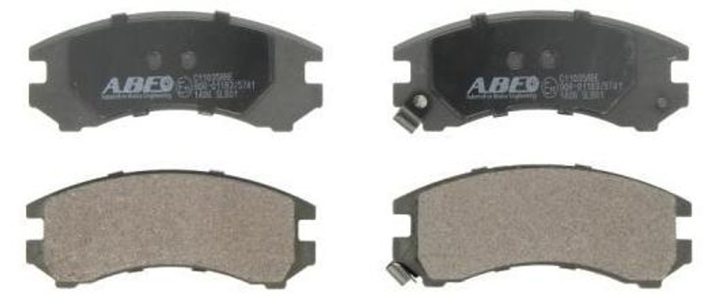 ABE Bremsbeläge Satz Vorne für NISSAN MICRA IV (K13) C11035ABE