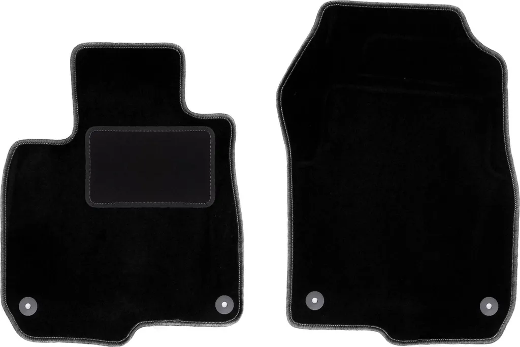 MOTOS Tappetini Auto In Velour Per Honda CR-V IV 2012-2018 – Rossi E Bianchi, Spessore 10 Mm