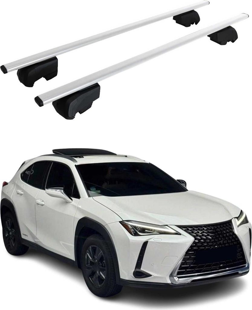 Dachträger Gepäckträger für Lexus UX ZA10 2019-2025 Grundträger ABE Silber