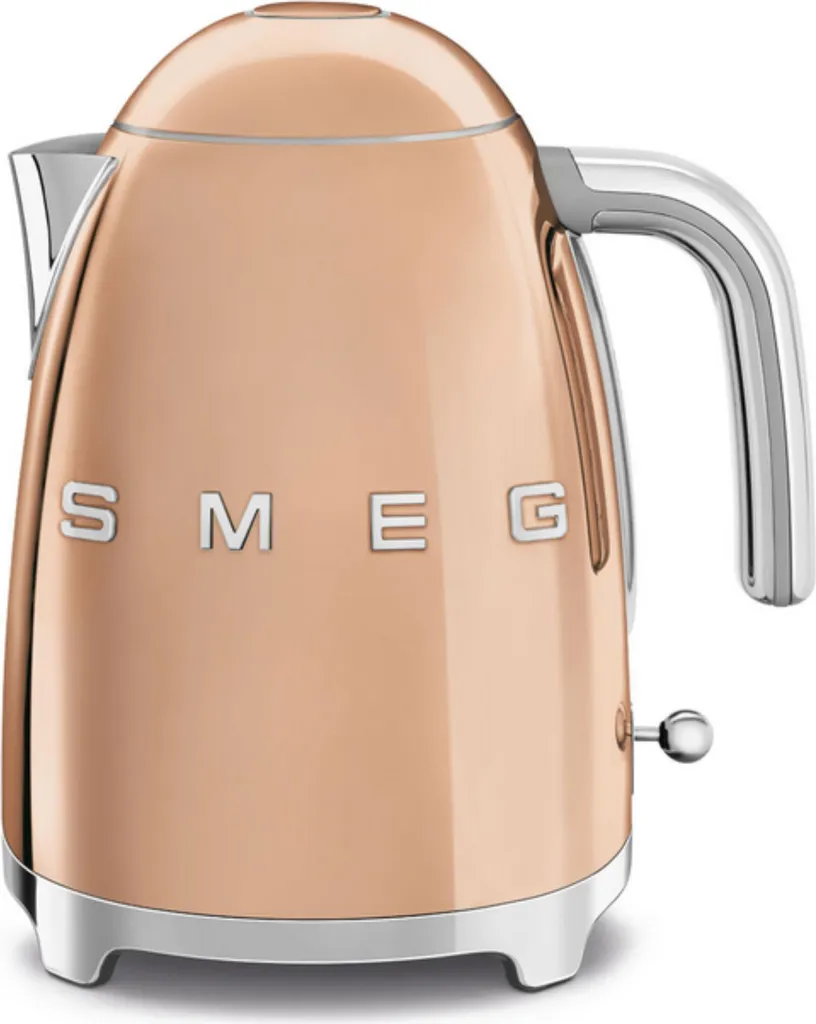Bouilloire Smeg KLF03RGEU Rose Cuivré 1.7L 2400W Style Années 50