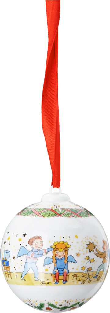 Hutschenreuther Porzellan Weihnachtskugel Kugel 2024 mit