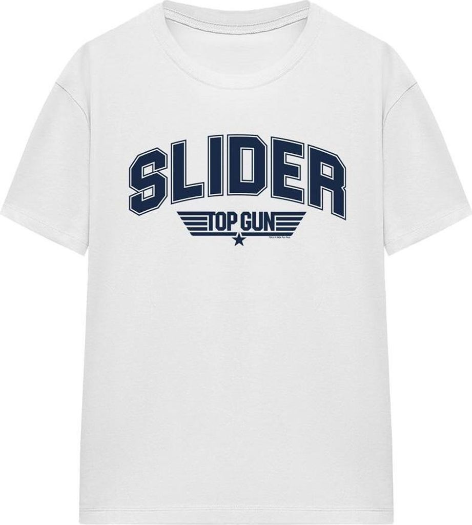 Top Gun - "Slider" T-Shirt für Herren/Damen Uni TV16923 (XL) (Weiß)