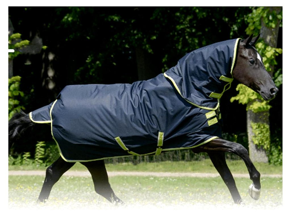 Oasis Turnout 100+Neck Set, 135, drak Grey/Lime