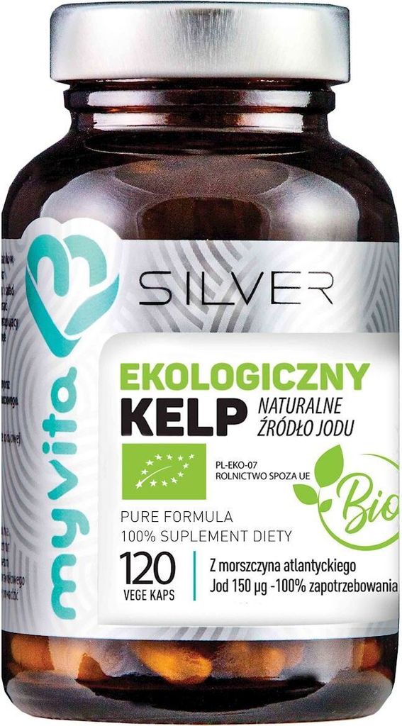 MyVita Silver Kelp Organic 120 Capsules