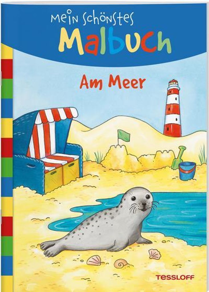 Mein schönstes Malbuch. Am Meer Produktbild 