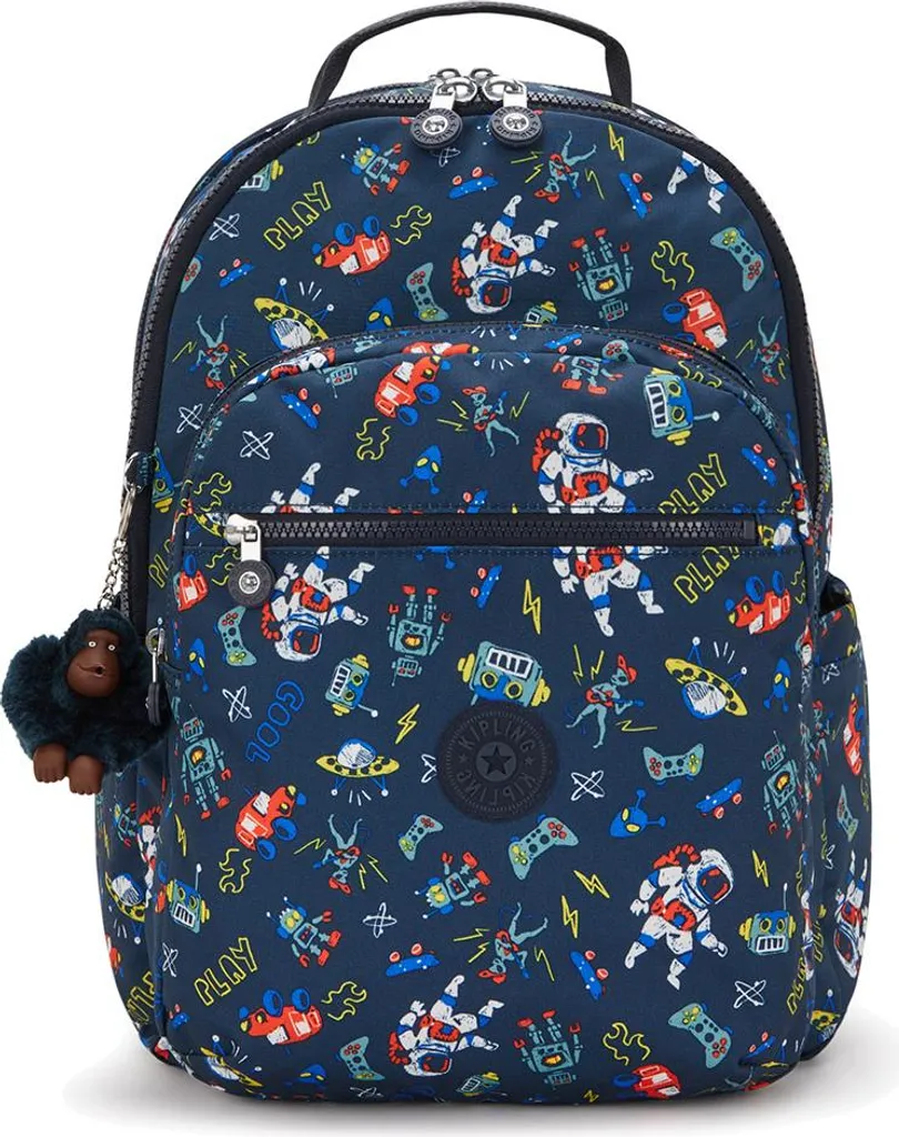 Kipling Seoul College Extra 32l Zaino Blu Blu Taglia unica
