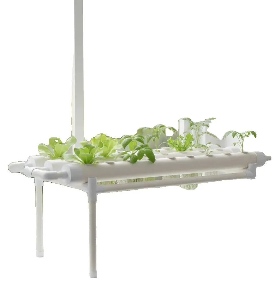 Potager Hydroponique Anti-Nuisibles 54 Trous - Système NFT 102x62 cm