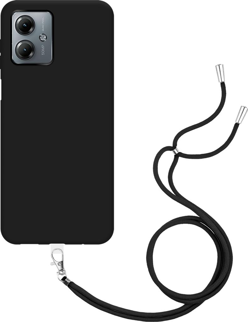 Hülle Motorola Moto G14 Schutzhülle - Cazy - Schwarz