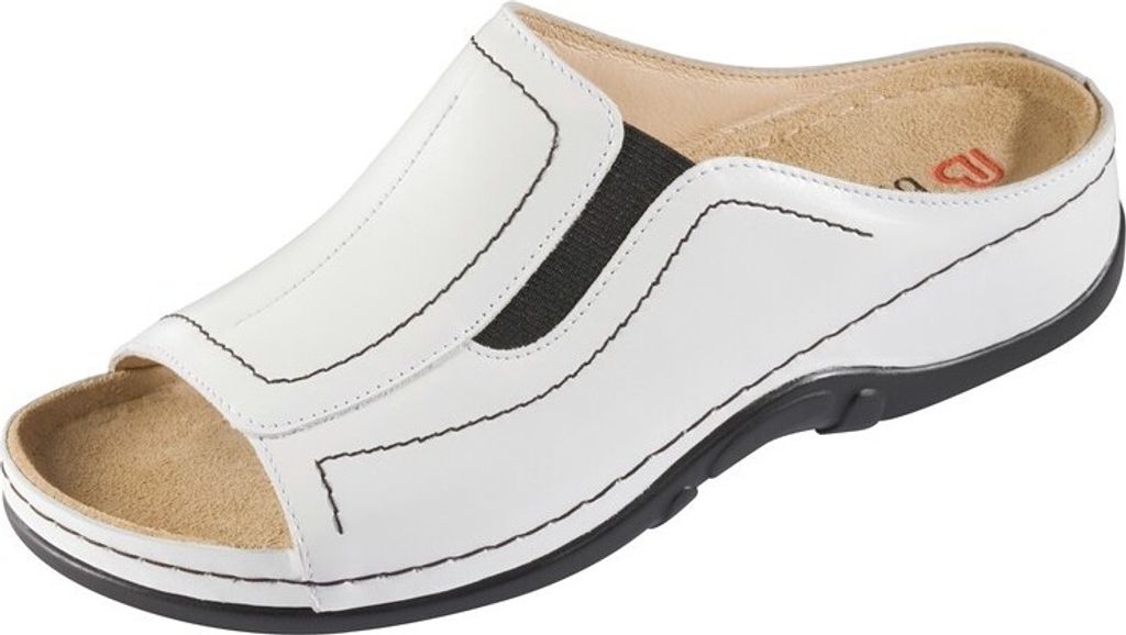 Berkemann Pantolette Sydney Isabella Weiß, Schuhgröße:EUR 35.5