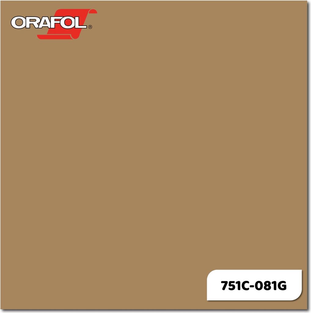 ORAFOL ORACAL 751C Meterware - 081 LIGHT-BROWN in 31,5 x 100cm