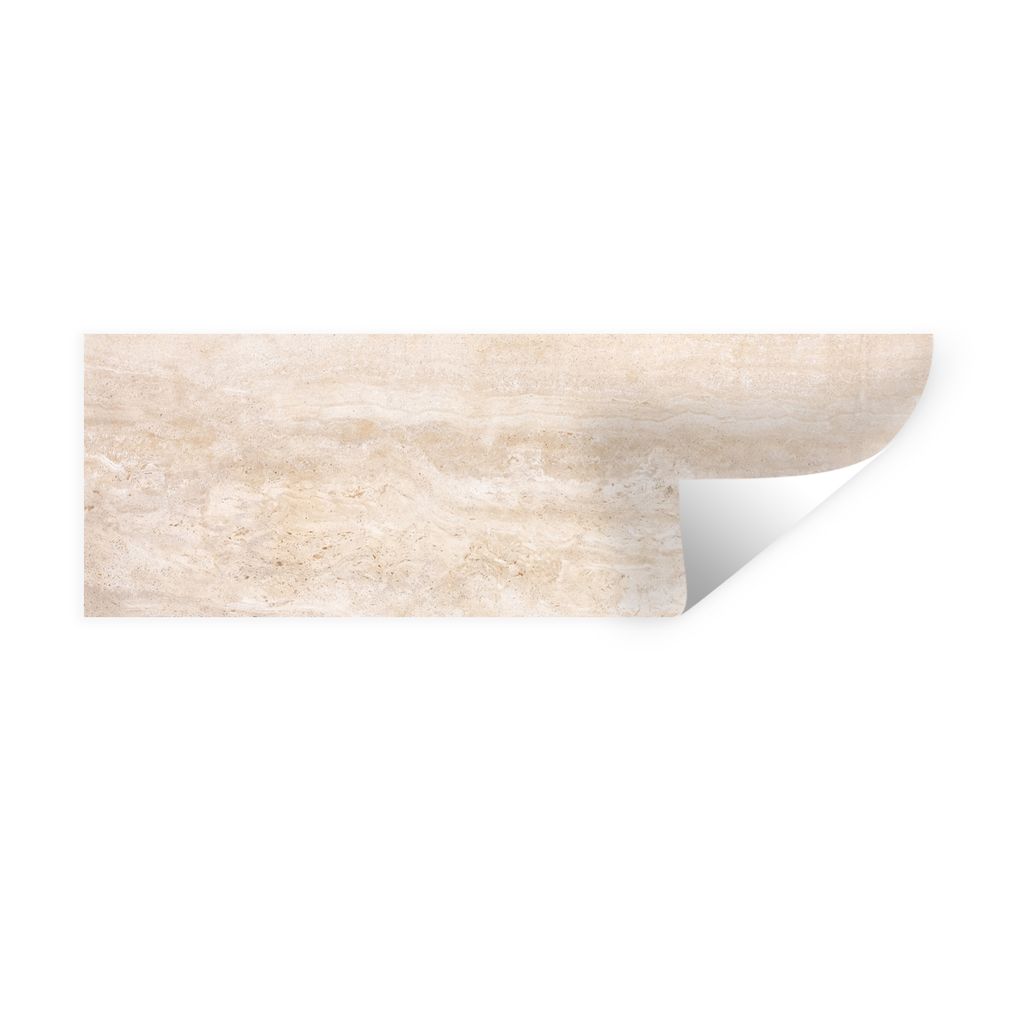 MuchoWow Wandtattoo Wandsticker Wandaufkleber Marmor - Steine - Sand - Textur 150x50 cm Selbstklebend und Repositionierbar - Repositionierbar - W...