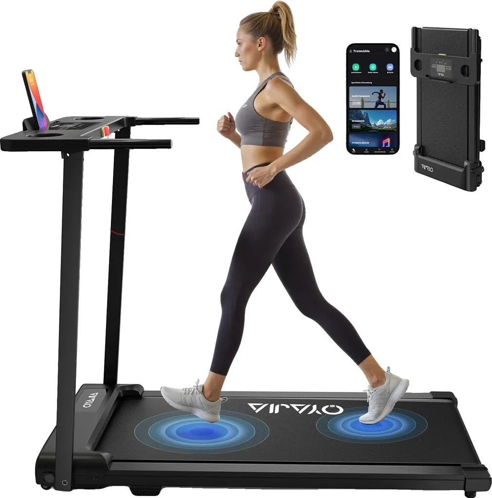 Tapis de course électrique 2,5 CV pliable 12 km/h - Modèle Sport-250