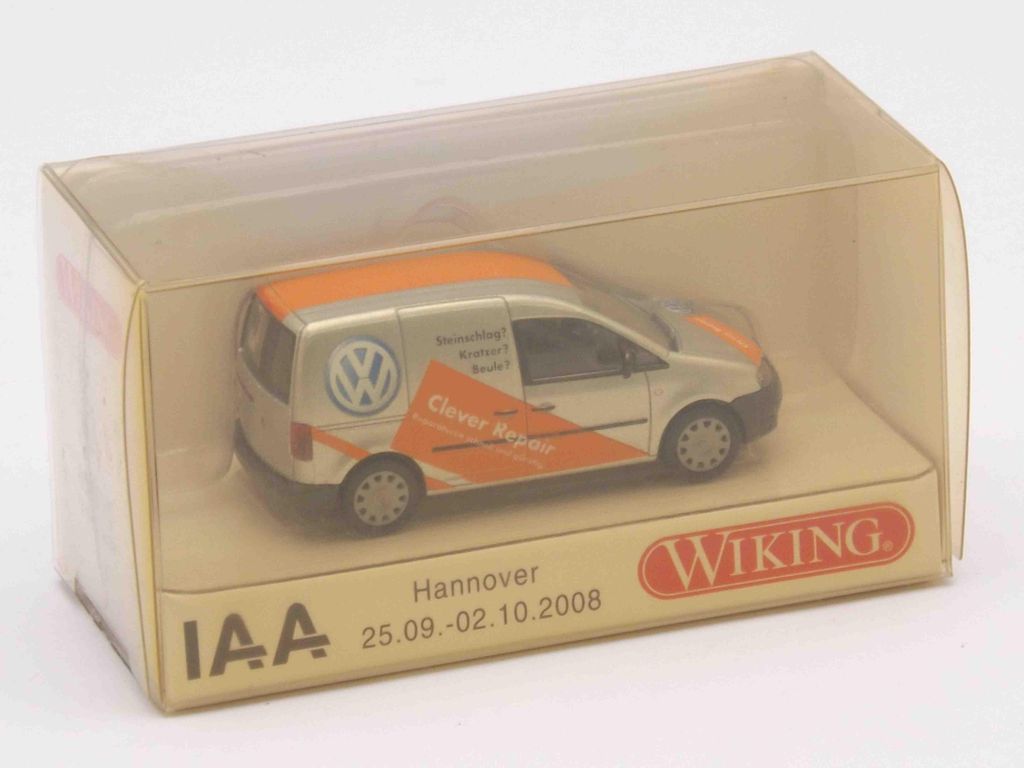 Wiking 027505 Volkswagen VW Caddy IAA Hannover 25.09.-02.10.2008 1:87 in