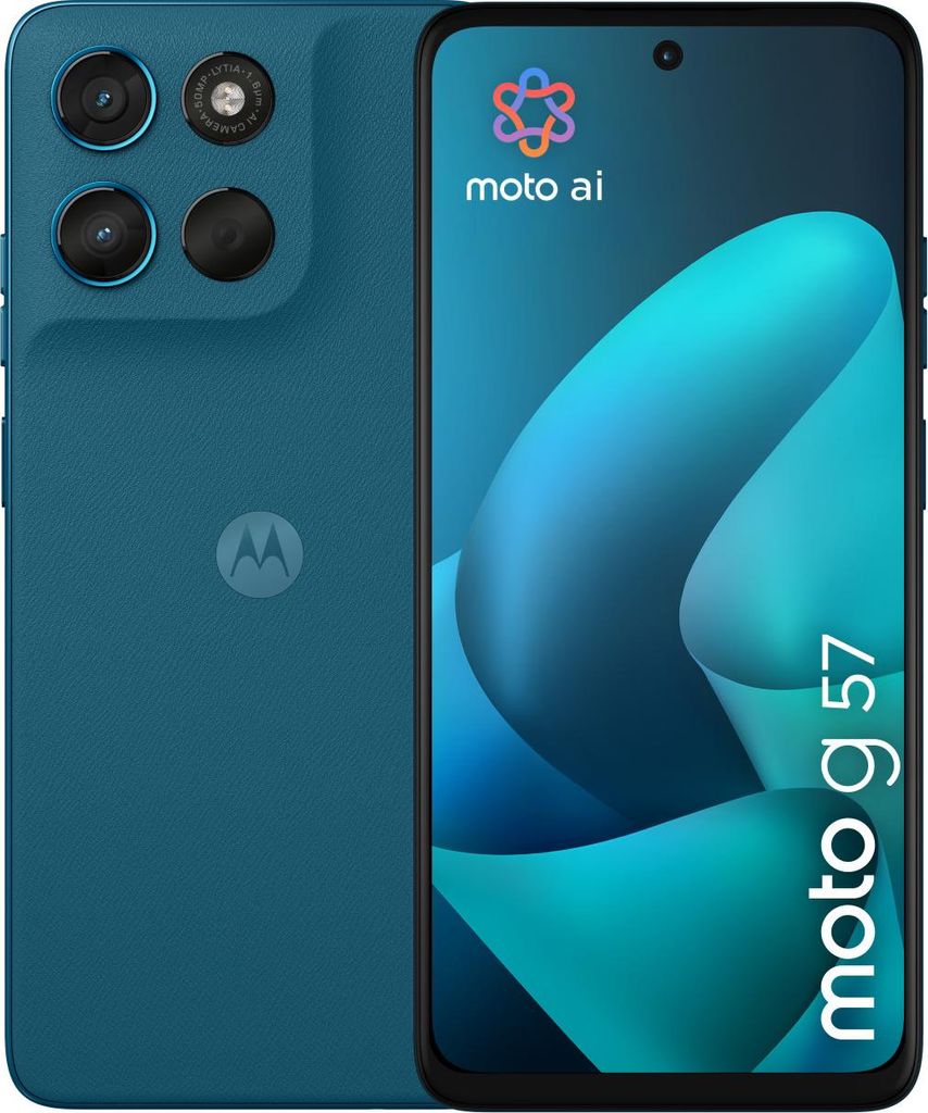 Motorola moto g57 17,1 cm (6.72") Doppia SIM Android 16.0 Immagine del prodotto 