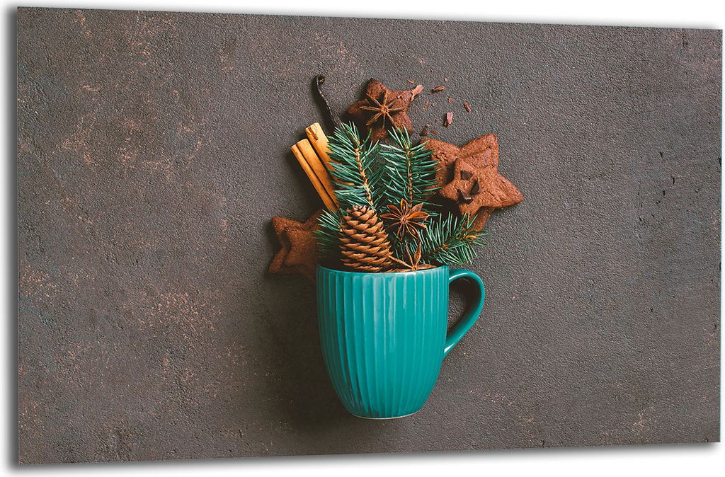 Herdabdeckplatte Glaskeramikkochfeld-Abdeckung Spritzschutz Glas 80x52 Ferien