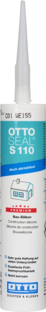 OTTOSEAL 2x Silikon S-110 310ML C01 WEISS - 1590401-2 Produktbild 