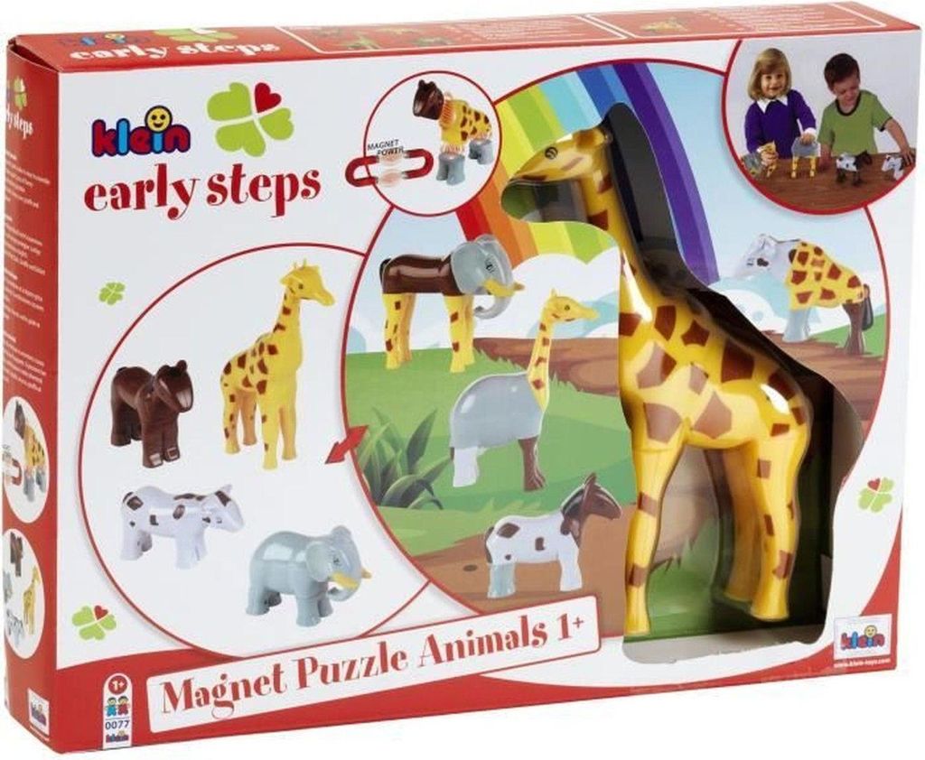 Klein Magnetische Tiere - KLEIN - 0065 - 4 große lustige Produktbild 