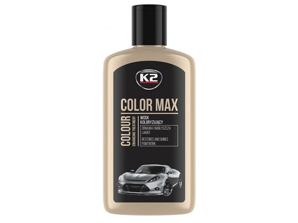 COLOR MAX Koloryzujący wosk nabłyszczający, 250 ml, czarny Zdjęcie produktu 