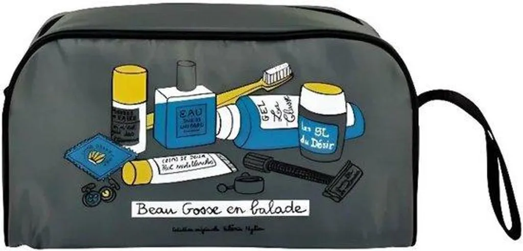 Toilettes de voyage grises 27x10x16 cm - Urinal portable compact 1 pièce