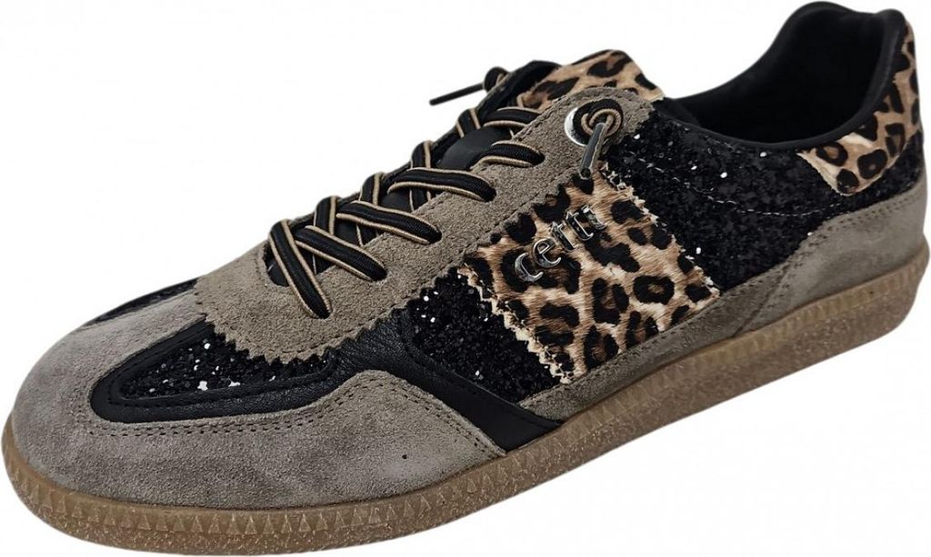 Cetti Ante Glitter Sneaker Schwarz Produktbild 