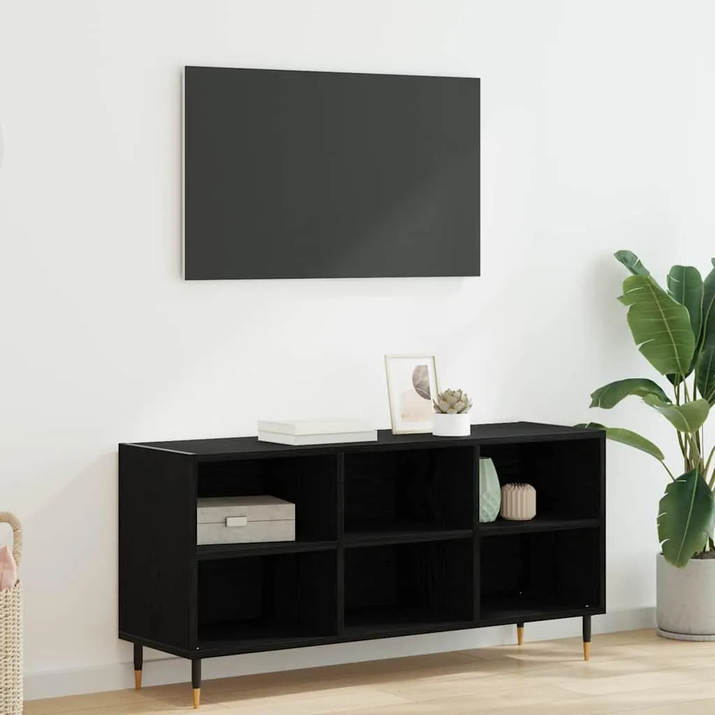 Mobile TV Rovere Nero 103,5 cm Maison Exclusive | Offerta Arredo