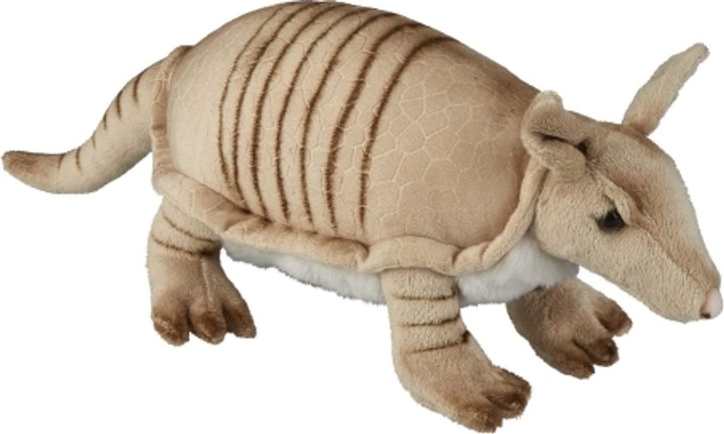 Plüschtier Gürteltier 40 cm, Stofftiere Kuscheltiere Tier Tiere Wildtiere Zootiere