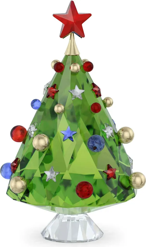 Décoration de Noël Sapin en Cristal Swarovski - Objet de Collection 2024