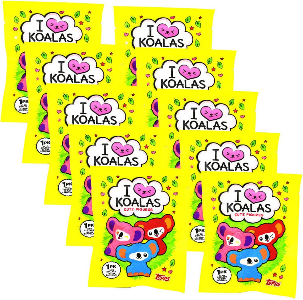 Koalas Figur - I Love Koalas - Sammelfigur - 10 Tüten Produktbild 