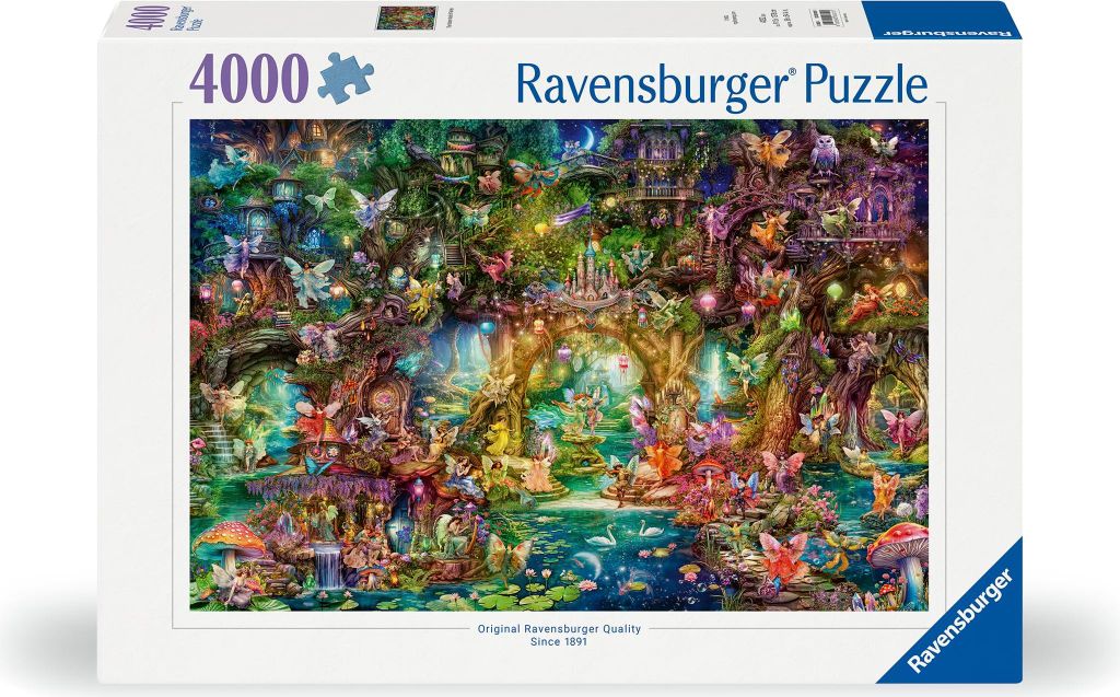 Ravensburger 12000810 Puzzle Die verborgene Welt der Feen 4000 / 5000 Teile