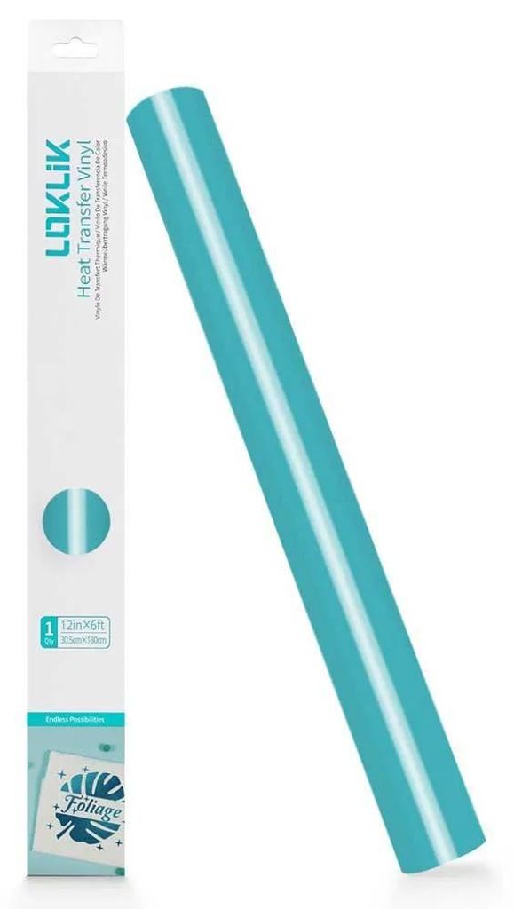Loklik Einfaches Wärmeübertragungsvinyl 30.5 X 180 Cm Blau Kinder Blau One Size