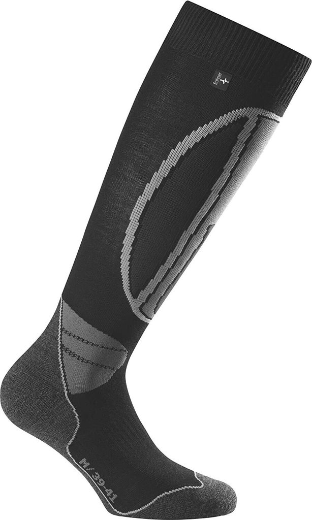 Rohner Snow Sport High Performance Socks Nero nero Taglia: Immagine del prodotto 