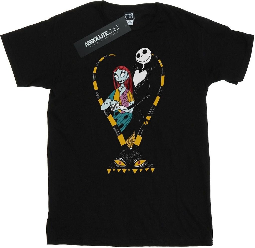 Disney - "Nightmare Before Christmas" T-Shirt für Herren BI43748 (S) (Schwarz)