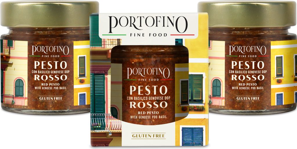 Portofino Fine Food - Pesto rouge au basilic génois AOP - 3 Image du produit 