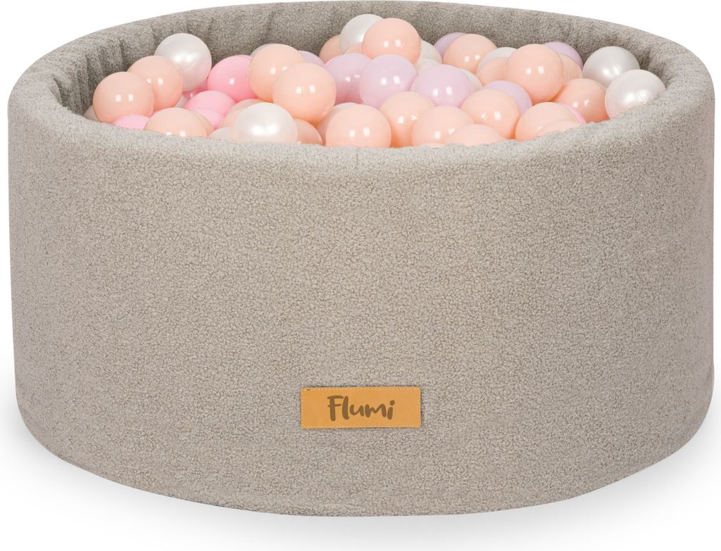 Flumi Bällebad Baby - Bällepool Kinder 90x40cm mit 200 Produktbild 