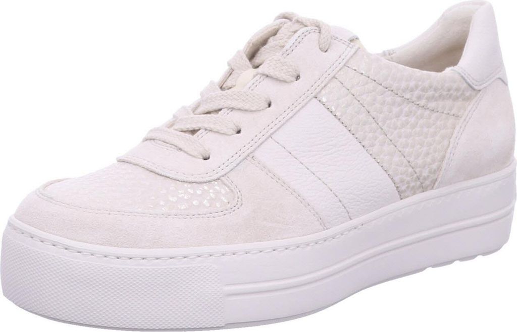 Paul Green Sportliche Schnürschuhe Damen 32303333393734 Silber 40 EU