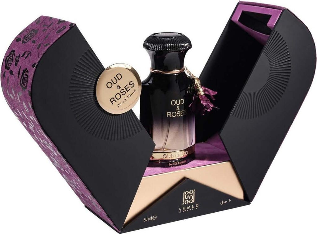 Ahmed Al Maghribi Oud & Roses Eau de Parfum 60 ml Unisex – Produktbild 