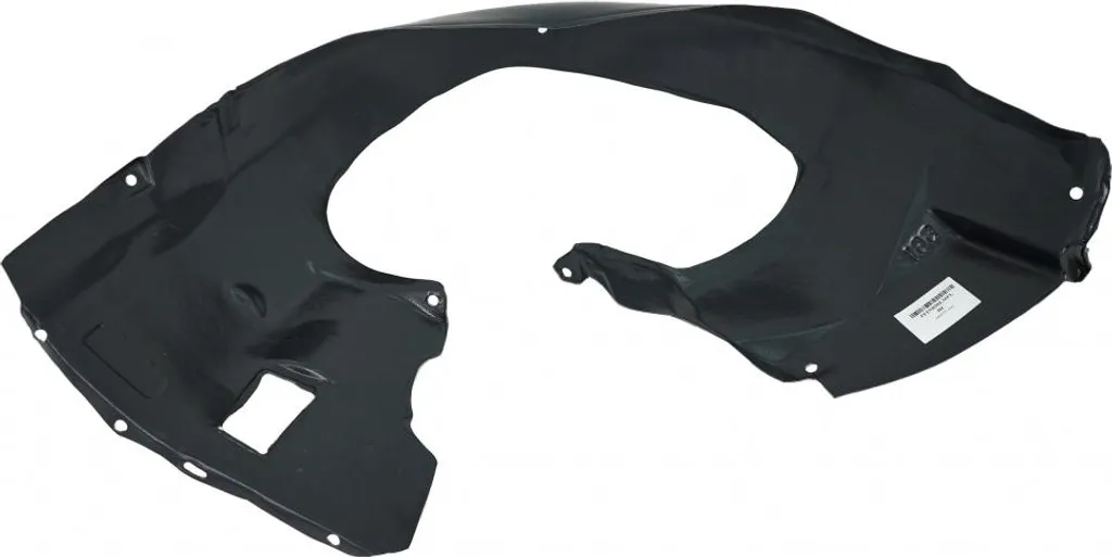 Garde-boue intérieur aile avant gauche pour BMW E36 M3 Coupé 90-99 Noir
