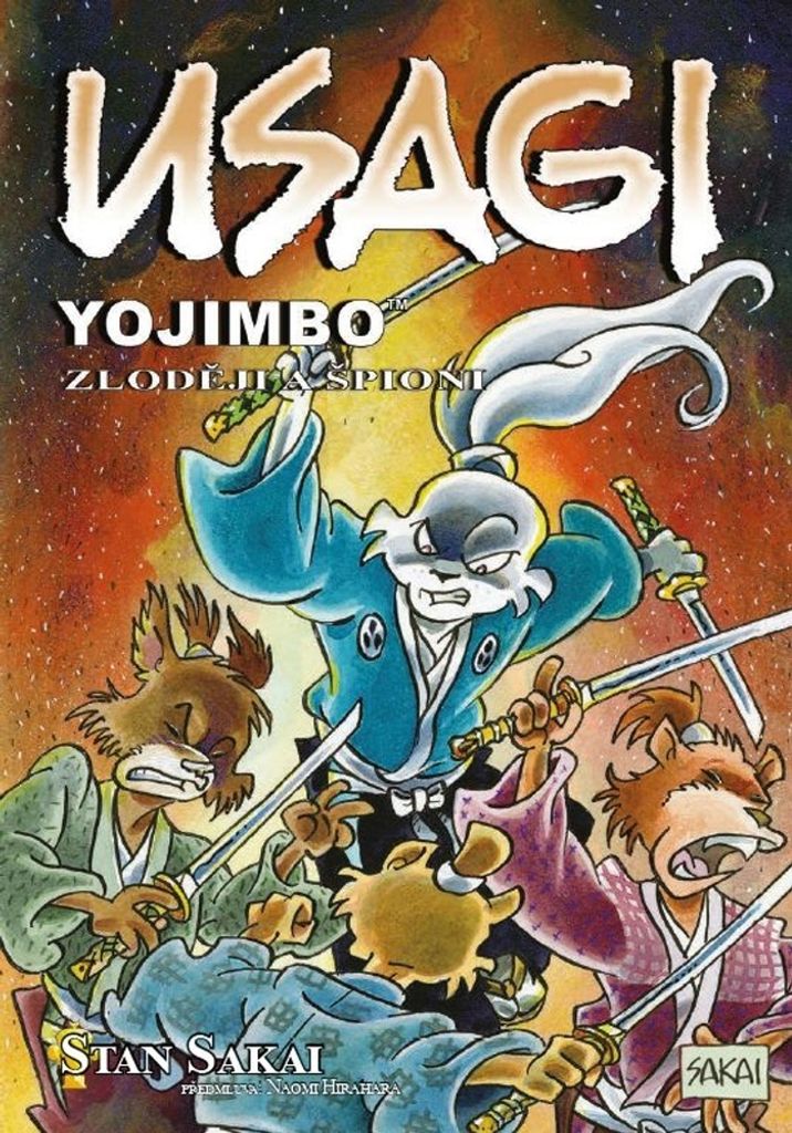 Usagi Yojimbo - Zloději a špioni (Sakai Stan)