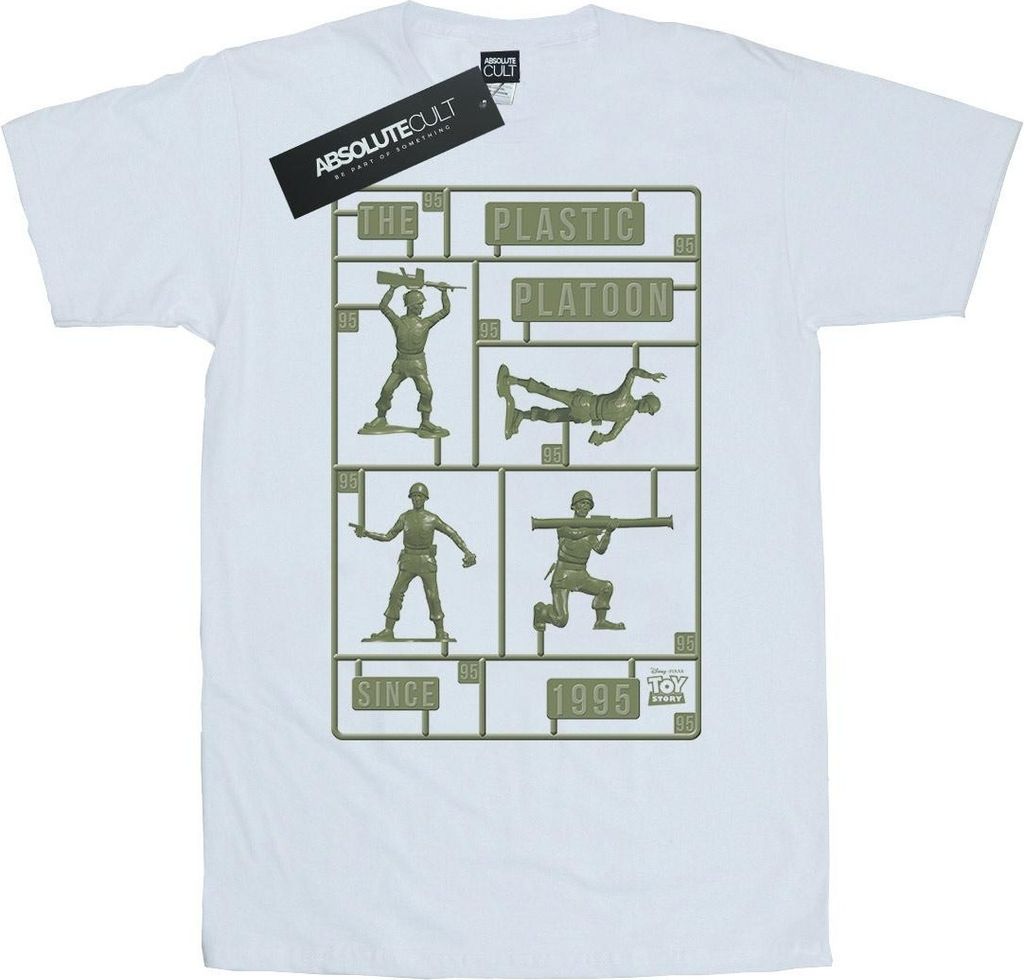 Disney - "Toy Story The Plastic Platoon" T-Shirt für Damen BI46901 (XXL) (Weiß)