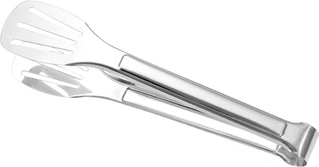 Servierzange, Lebensmittelzange aus Edelstahl, hitzebeständige Küchenzange, leicht zu reinigen, Buffet-Grillzange, Küchenutensil