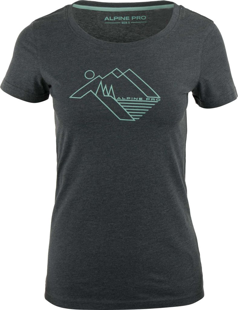 Ladies t -shirt alpine pro kefada l - atmungsaktiv und leicht