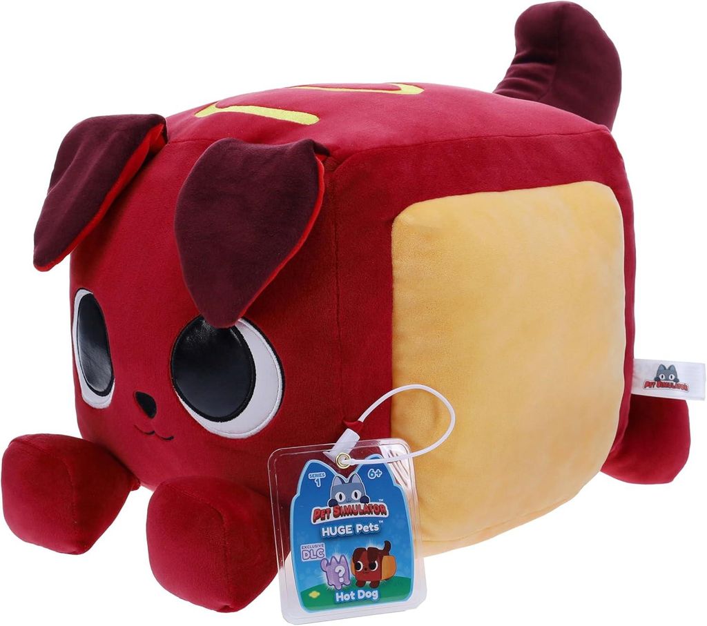 Pet Simulator Huge Pets - Hot Dog, Plyšový psík, 6 rok / Obrázok produktu 