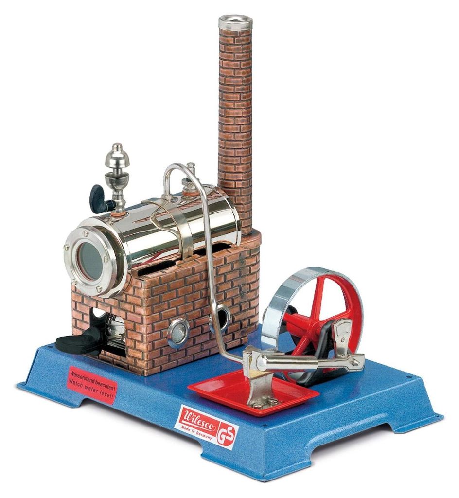 Wilesco Dampfmaschine D6, Kessel Ø 45 mm, 135 cm³ Inhalt, Produktbild 