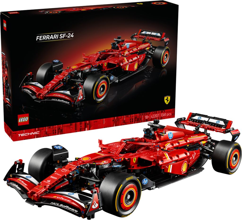 LEGO® Technic Ferrari SF-24 F1 Rennauto--42207 Image du produit 