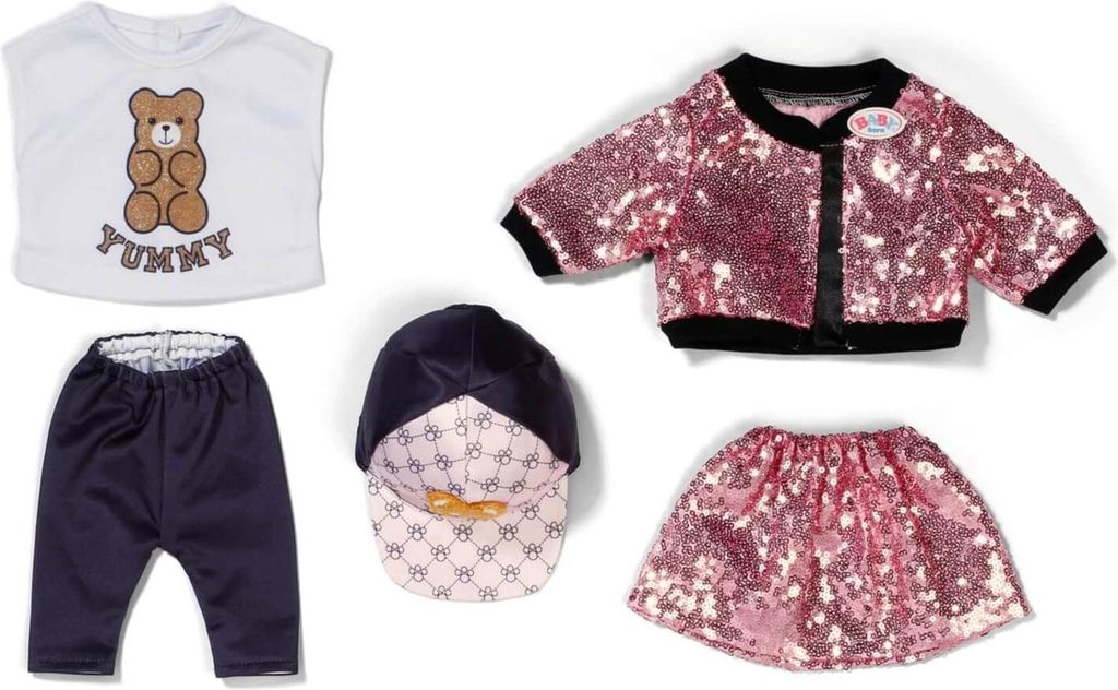 Zapf BABY born Glam Outfit 43cm Zdjęcie produktu 