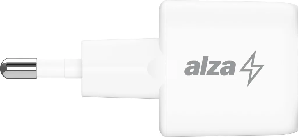 AlzaPower G320C Chargeur Rapide USB-C 35W Gan Blanc Haute Performance
